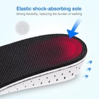 Men Women Invisible Height Increase Insoles Heel Lift Taller Shoe Inserts Pad Us