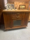 French  Art Deco Style Buffet-bas Marble Top Sideboard Buffet Need To Pick Up