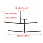 New Adjustable Kayak Snow Surf Ski Board Overhead Ceiling Mount Rack Storage