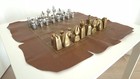 Brutalist Chess Set - David Marshall - Bronze   Aluminum