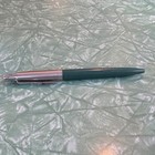 Vintage Parker Jotter Ballpoint Pen Green Ribbed Barrel Stainless Steel 50 s Og