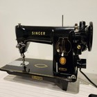 Immaculate 1954 Singer Sewing Machine 191j Black Potted Motor Fully Tested A   