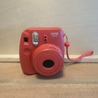 Fujifilm Instax Mini 8 Instant Film Camera - Red Raspberry W  Case