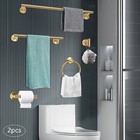 10 Pieces Towel Bar Set Bath Accessories Bathroom Stainless Steel  Hardware Set