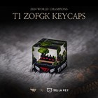 Lol T1 2024 World Champions Artisan Keycap Set Limited Keyboard Key Rare