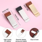 3 Pcs Pen Holder For Notebook  Leather Notebook Pen Holder  Retro Pen Holder For