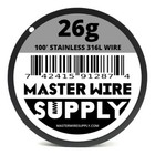 Mws - Stainless Steel 316l - 100 Ft - 26 Gauge - Round Wire