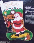 Bucilla Hearthside Hangings Felt Christmas Stocking Kit 48605 Rare Vtg santa Pet