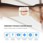Emergency Wound Closure Device  24 Pack Laceration Closure Kit Zip Stitch Sut   