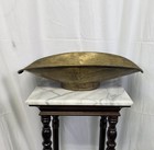 Antique Farmhouse Brass Scale Pan Fruit Basket Decor Kitchen Rustic