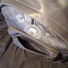 Coach Signature Logo Backpack Black gray Zip Closure Front Pocket Adjustable