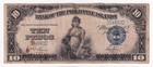 1928 Bank Of The Philippine Islands 10 Pesos Garcia - Borromeo Banknote A