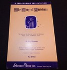 Fred Warning The Song Of Christmas Sheet Music By Roy Ringwald Scarce 1945 Era