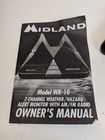 Midland Noaa All Hazard Alert Weather Radio Portable Emergency Am fm Wr10 Works 