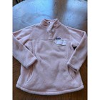 Patagonia Kids Pink Fleece Snap T Pullover Jacket Size L