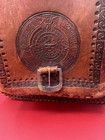 Beautiful Handcrafted Aztec Horse Saddle  real Leather 
