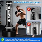 Freestanding Punching Bag With Stand  Men Standing Kickboxing Bag  Heavy Boxing