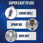 Super Sparkle Silver Polish Cleaner Spray  8 Oz - Instant Tarnish Remover