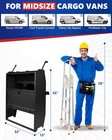 32 wx43 hx13 d Van Shelving W door For Ford Transit Connect ram Promaster City