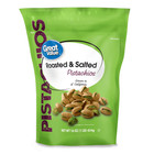 Great Value Roasted   Salted Pistachios  16 Oz Resealable Bag Pack Of 2