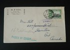 Ext Rare    only 7 Known    Hong Kong To Canada 1941    double Censored    Cover Unique