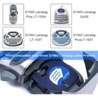 5pk Compatible Dymo Letratag Refill White Plastic 91201 Label Tape 12mm Lt-100h