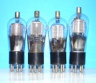 Type 39 239 Radio Audio Amplifier Vintage Vacuum 4 Tubes Valves Globe 39 44 244