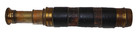 Antique Brass Small Ship Captain s Spyglass Scope   Military naval 11 1 2  Wide
