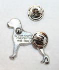 Boxer Uncropped Dog Harris Fine Pewter Pin Jewelry Art Usa Made
