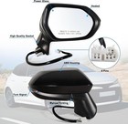 Right Passenger Side Mirror Compatible With 2019 2020 2021 2022 2023 2024 2025