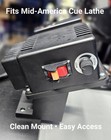 Mid-america Cue Lathe Control Holder