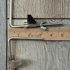 Vintage Original 80s Bond Knitting Machine All Metal Table Clamps Lot Of 2