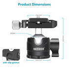 Neewer Low-profile Ball Head 360 Degree Rotatable Tripod Head For Tripod Monopod