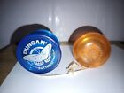 Lot Of 2 Vintage Duncan Yo-yo s Blue Butterfly   Orange Imperial