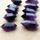 Natural Purple Amethyst Quartz Crystal Point Wand Healing Stone 4-5cm