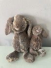 Jellycat Bashful Woodland Bunny 12      8    Plush Stuffed Animals Lot Of 2