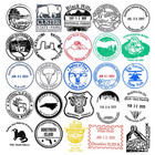 National Park Passport Cancellation Stamp Stickers - Custom Passport Stamps
