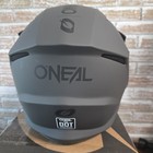 O neal 4 Srs Mx Offroad Helmet Solid Gray black Xl Read
