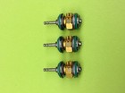 Star Dental 430 Turbine Push Button Ceramic Lot Of 3  gold Series  Lube Free 