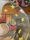 Rare Vintage Hj Stotter Mcm Wolf Howl At      Acrylic Glasses Set Of 6   12oz