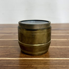 Salvaged Marine Optical Lens Assembly Brass Housing Bi-concave Viewer