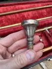 Vintage 1957 Holton Super Collegiate Trombone 2 Tone Copper Silver Bell W  Case