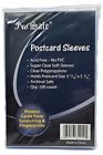  100-pack  Pro-safe Standard Size Postcard Sleeves Archival Quality 2 Mil Poly