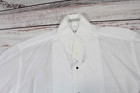 Lucasini 15    34 Men   s Tuxedo White Shirt Wing Collar