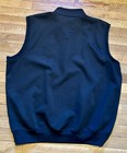 Fairway   Greene Tech Vest Mens Size Xl Black University Of Alabama Golf  Nwot