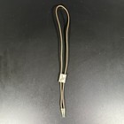 Vtg Western Gold Tone Bolo Tie Enamel Tile W Painted Rodeo Rider Bucking Bronco