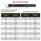 Men s Genuine Leather Metal Buckle Jean Casual Dress Belt Black L Xl Xxl 1 w