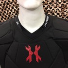 New Hk Army Paintball Crash Padded Chest Protector - Black red - 3 4xl