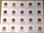 Awesome Unc Date Run    1953-1996    Uncirculated Penny Set - B u   44 Coins  