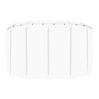 6 Section Drum Shield Panels W deflectors Total Height 6ft W living Hinges Ds6dl